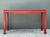 Chinoiserie Vintage Grasscloth Ming Console Table For Sale - Image 3 of 12