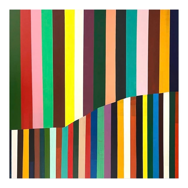 Color Slice Abstract Art by Poppy Dodge For Sale