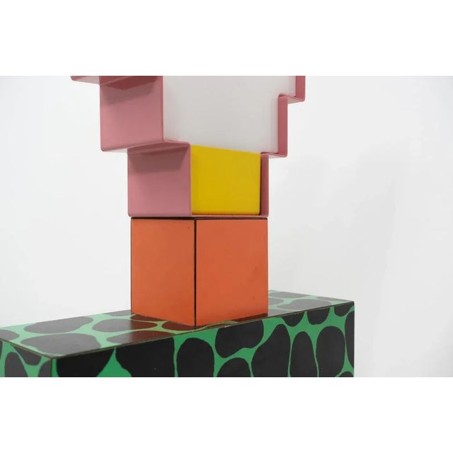 1980s Vintage Table Lamp by Nathalie Du Pasquier, 1980s For Sale - Image 5 of 10