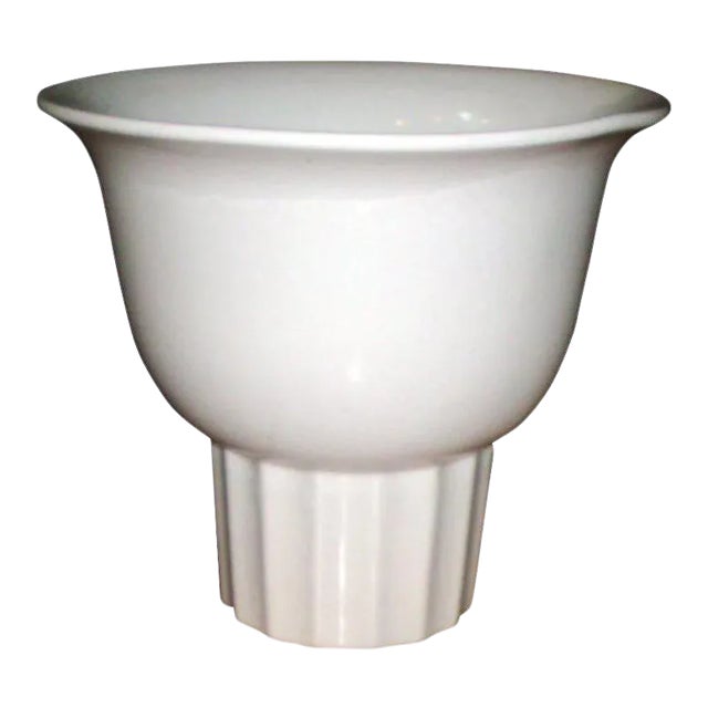 1930s Art Deco Hawkinson Porcelain Urn Shaped Vase For Sale