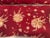Gorgeous antique pair of burgundy silk pillows with embroidered silk and velvet flowers. Decorated with tassels. Duck...