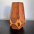 Mid-Century Modern 1943 Poston Arizona Camp Art Handcrafted Wood Hexagonal Vase For Sale - Image 3 of 12