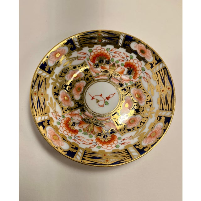 19th Century Royal Crown Derby Imari Stevenson & Hancock Mark Hand Painted English Porcelain Coffee Set Set includes: 1...