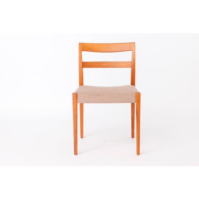 Mid-Century Modern Swedish Teak Dining Chairs by Nils Jonsson for Troeds, 1960s, Set of 8 For Sale - Image 4 of 14