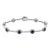 14k Sapphire Bracelet For Sale