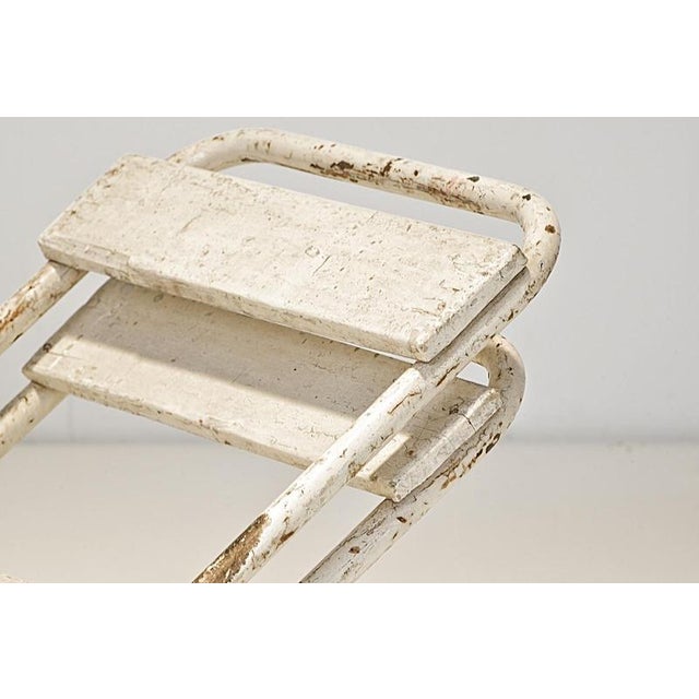 Garden Chairs in Metal by Erich Dieckmann, Germany, 1930, Set of 2 For Sale - Image 10 of 12
