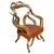 19th Century Longhorn Hearth Chair Attributed to Wenzel Friedrich For Sale - Image 4 of 12