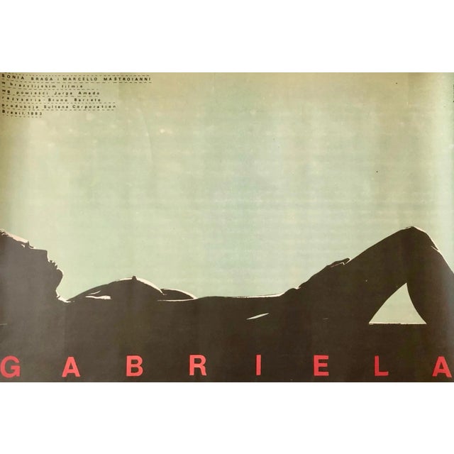 Polish Movie Poster by Eugeniusz Skorwider, 1980s For Sale - Image 3 of 3