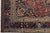 Textile Rosette Designed Vintage Mashad Persian Wool Rug in Red For Sale - Image 7 of 9