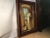 Huge oil painting, painted on wood 1931. Beautiful thick wooden frame Original condition good, the plank in the painting...