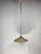 Telescopic Brass and Pencil Reed Rattan Bamboo Hanging Pendant Lamp, Italy, 1970s For Sale - Image 10 of 15