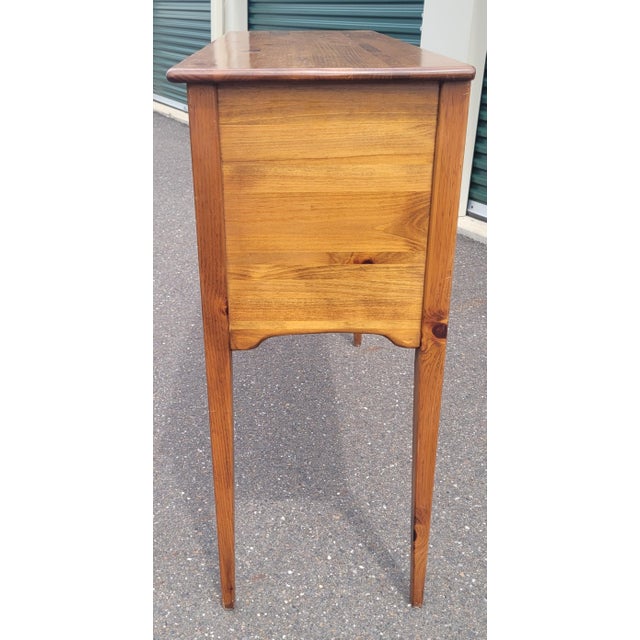 Farmhouse Vintage Habersham Pine Tall Huntboard For Sale - Image 3 of 10