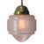 French Art Deco Pink Glass Pendant Lamp For Sale - Image 4 of 7