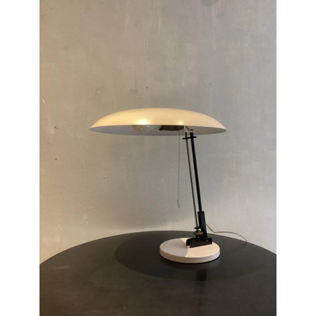1950s Industrial Dutch Table Lamp from Nedalo, 1950s For Sale - Image 5 of 9