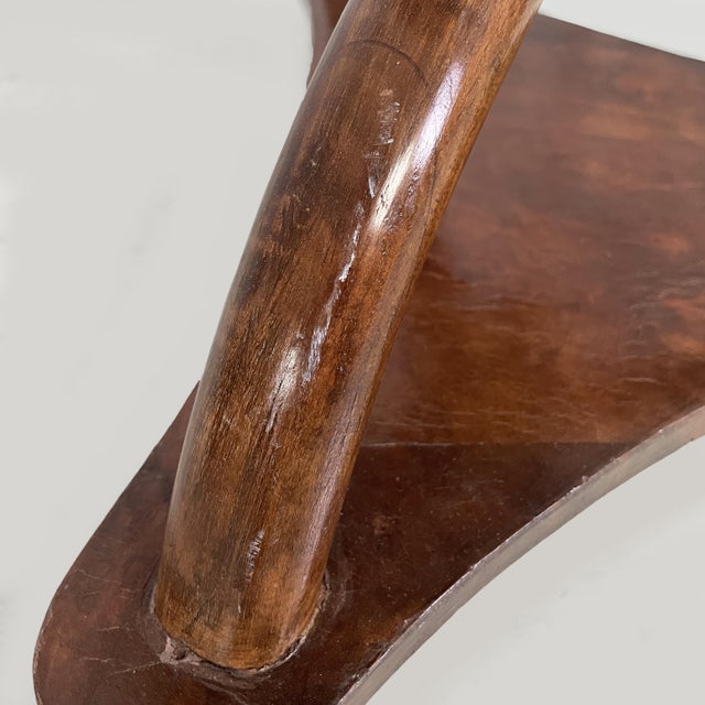 Art Deco French Wooden Bedside Tables, 1930s, Set of 2 For Sale - Image 16 of 18