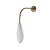 Italian Wall Lamp in Glass, 1950s For Sale - Image 6 of 6