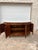 French 19th Century Louis XVI Mahogany Carrara Marble Top Demilune Sideboard For Sale - Image 6 of 12