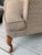 Stone Gray 1960s Traditional Side Chair With Tufted Back and Arms For Sale - Image 8 of 10