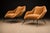 Brazilian Modern “Concha” Armchairs in Iron and Burnt Caramel Mohair by Carlo Hauner, Brazil, 1950s For Sale In New York - Image 6 of 18