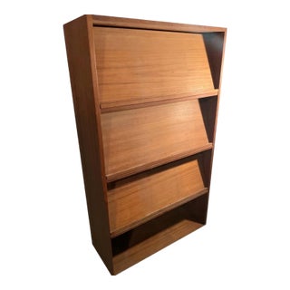 Hans Wegner Teak Bookcase, 1960s Danish Mid-Century Modern For Sale