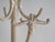 Antique white iron coat rack (c.1920) Dimensions: Diameter: 58 cm Height: 190 cm Style: Art Nouveau Materials and...