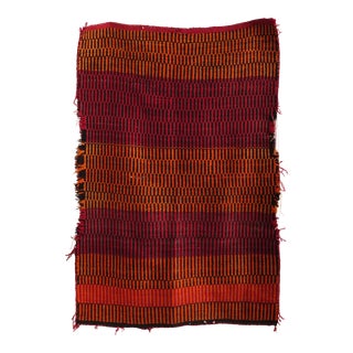 Native America Style Antique Navajo Blanket For Sale