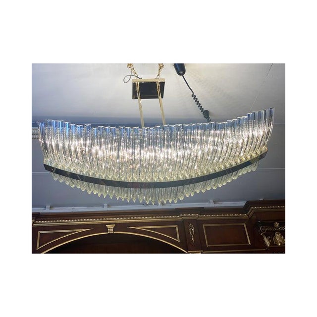 Gold Triedro Sail Chandeliers by Simoeng, Set of 2 For Sale - Image 8 of 13