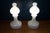 Glass Bishop Lamps by Ivan Jakeš for Valašské Meziříčí, Set of 2 For Sale - Image 7 of 11