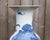 Ceramic Large Antique 19th Century Qing Chinese Blue & White Foo Dog Porcelain Vase For Sale - Image 7 of 18
