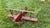 One of a Kind Find! Early 1900‘s Wooden “Red Baron” Toy Bi-Plane Airplane. 30 inch wingspan, 27 inches in length, and 13...