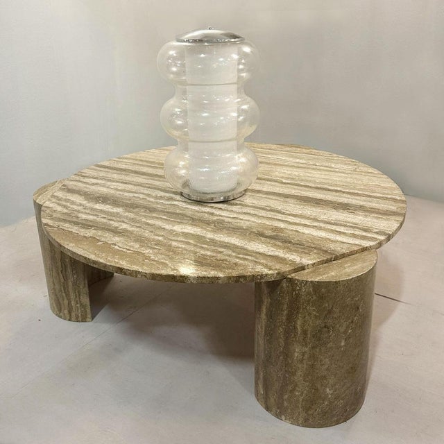 AVMazzega Sculptural Murano Glass Table Lamp from Mazzega, 1960s For Sale - Image 4 of 15