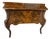 1900s Two Drawer Burr Walnut Chest of Drawers For Sale