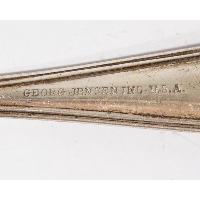 Georg Jensen Georg Jensen Usa Sterling Silver Cocktail Fork For Sale - Image 4 of 7