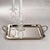 This steel serving tray is perfect for all your entertaining needs. It has a polished finish and can be used for serving...