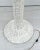 White Antique Woven Wicker Floor Lamp For Sale - Image 8 of 13