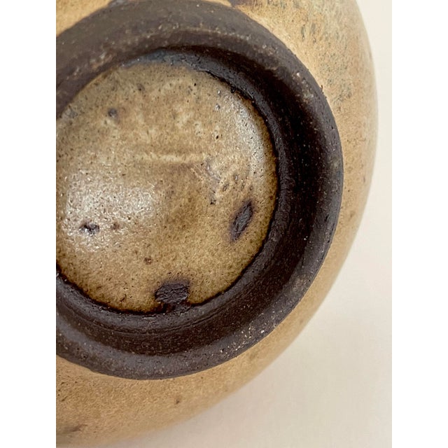 Late 20th Century Handcrafted Ceramic Bowl For Sale - Image 5 of 5