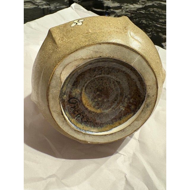 Antique Hand Painted Ceramic Vase by Teplitz For Sale - Image 11 of 12