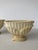 Haeger Fan Tulip Oval Planters - Set of 2 Art Deco style ceramic vases. Size: 8.25"W x 4.74"D x 5.5"H