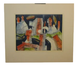 Smelting Company Abstract Painting by Blair Lent