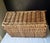 Brown Fortnum & Mason British Wicker Storage Basket - 20" For Sale - Image 8 of 9