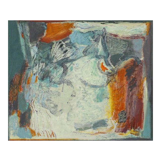 Vacillation | Original Oil on Panel by S. Massaux For Sale