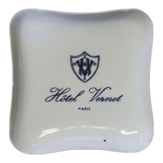 1950s Hotel Vernet Paris Ashtray For Sale