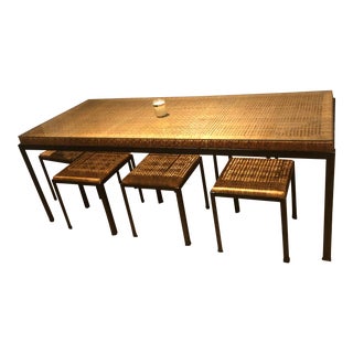 1950s Vintage Danny Ho Fong Table Set For Sale