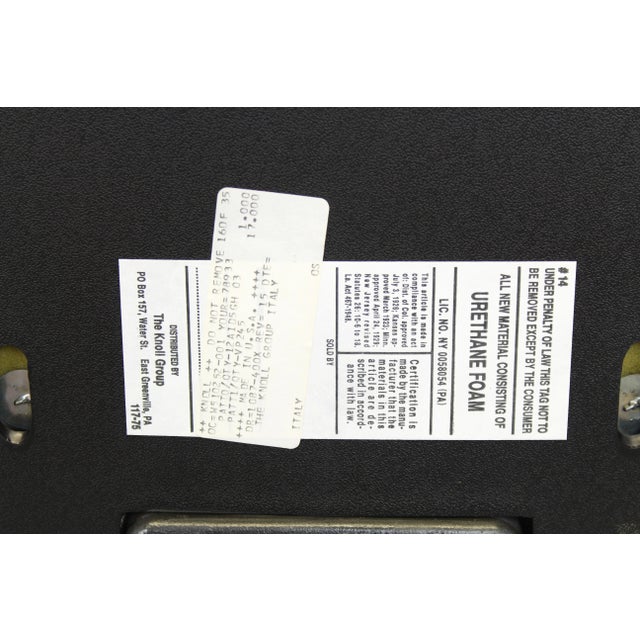 Brown Swivel Office Chair by Charles Pollock for Knoll, 1980s For Sale - Image 8 of 9