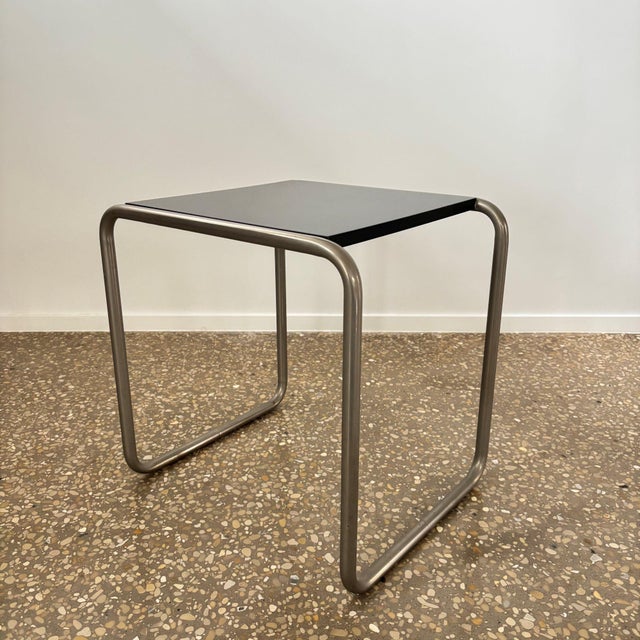 1980s Bauhaus B9 Side Table by Marcel Breuer for Tecta, 1980s For Sale - Image 5 of 10