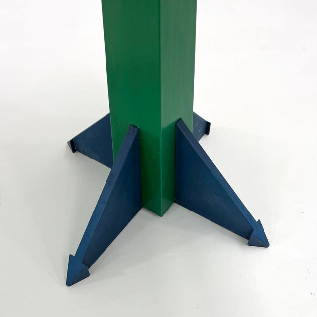Plastic Green Dining Table Model 4310 by Anna Castelli for Kartell, 1980s For Sale - Image 7 of 12