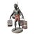 Vintage Nubian Blackamoor Bird Seller Statue by Petites Choses For Sale