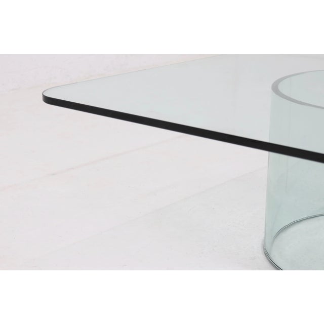 Italian Modern Glass Coffee Table by Gallotti & Radice, 1970s For Sale - Image 4 of 13