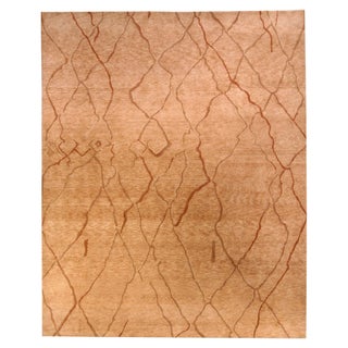 Abstract Modern “Parched Desert” Wool Rug by Doris Leslie Blau For Sale