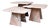 Postmodern Italian Vintage Pink Marble Nesting Tables-- Set of 3 For Sale